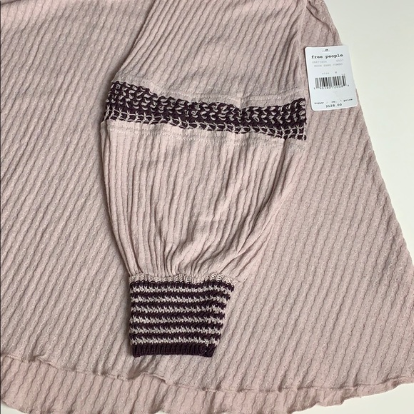 NWT Free People Snow Day Thermal Top Tunic - Picture 7 of 8